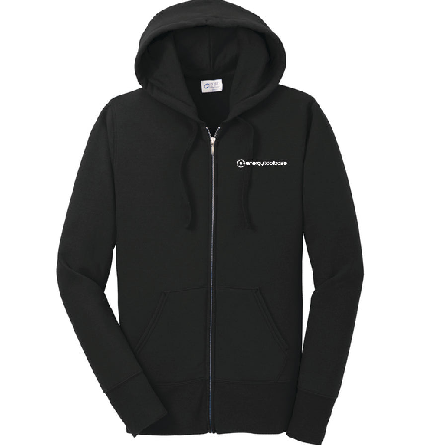 PORT & COMPANY®  - Womens Core Fleece Full-Zip Hooded Sweatshirt