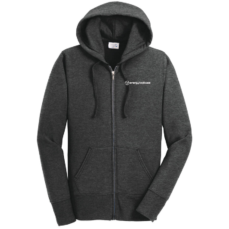 PORT & COMPANY®  - Womens Core Fleece Full-Zip Hooded Sweatshirt