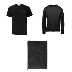 NEW HIRE MENS - Gift Option One B (Tshirt + Longsleeve +Undecorated  Notebook)