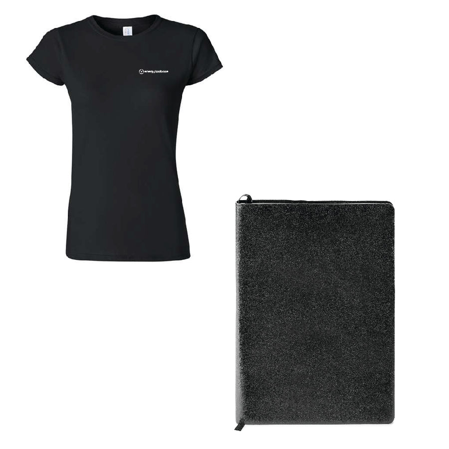 NEW HIRE WOMENS - Gift Option Two D (2 Tshirts + Undecorated Notebook)