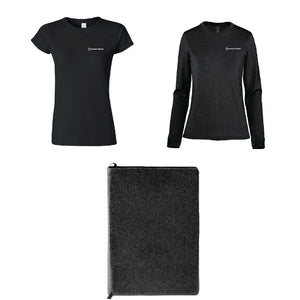 NEW HIRE WOMENS - Gift Option One D (Tshirt + Longsleeve +Undecorated  Notebook)