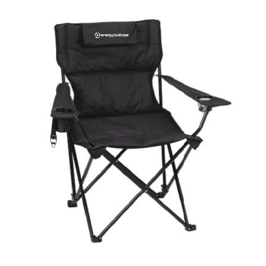 LEEDS - Premium Padded Foldable Outdoor Reclining Camping Chair (400lb Capacity)